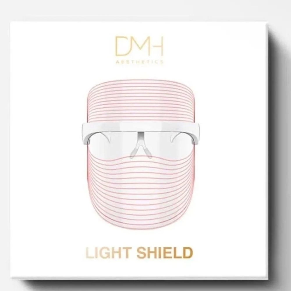 Light Shield - White and Pink